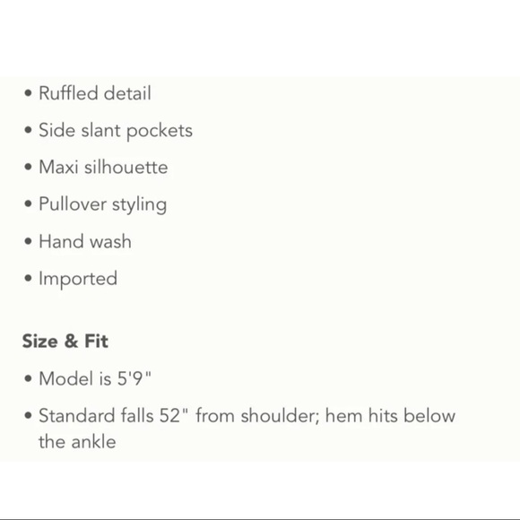 Anthropologie Plenty by Tracy Reese Ruffled Maxi Dress NWT - Picture 12 of 13